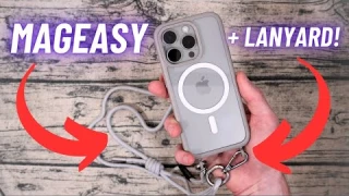 MAGEASY ROAM M + STRAP // iPhone 15 Pro Case Review // Best Lanyard iPhone Case?