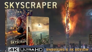 Skyscraper 4k Ultra HD Bluray Collector's Edition Unboxing & 4k Review.