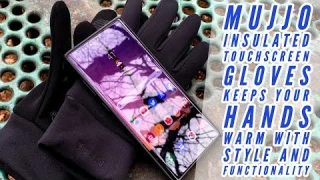 Mujjo Insulated Touchscreen Gloves Keeps Your Hands Warm With Style and Functionality