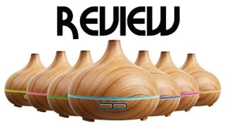 REVIEW: ARCHEER Essential Oil Diffuser Cool Mist Humidifier w/ Color Changing LED Lights