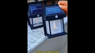 don't ever worry about solar Wall Lamp Human body sensing Solar Garden Light again. here's how.