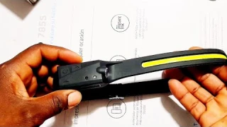 COB + LED SENSOR HEADLAMP VERY BRIGHT REVIEW