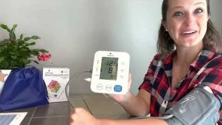 Review of Blood Pressure Monitor PANACARE Automatic Upper Arm Machine Accurate Adjustable Digital