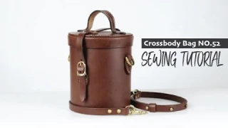 Making a structural Leather Crossbody Bag No.52