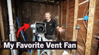 My Favorite Bathroom Vent Fan | Panasonic Whisperfit