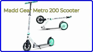REVIEW (2025): Madd Gear Metro 200 Scooter. ESSENTIAL details.