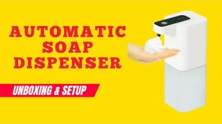 Automatic Soap Dispenser Unboxing And Setup I How to Use Automatic Soap Dispenser I Soap Dispenser I