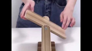 Wooden Makeup Mirror 360° Degrees Rotating Wooden Mirror Desktop Mirror Adjustable Angle