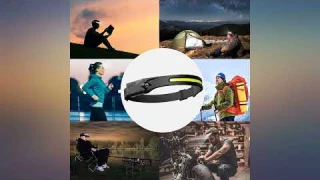 3PCS Rechargeable LED Headlamp with All Perspectives Induction 230deg review