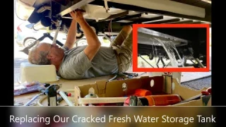 Our RV Fresh Water Holding Tank Cracked - I Replaced it With a New RecPro Fresh Water Holding Tank