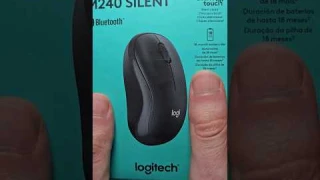 Logitech M240 Silent Bluetooth Mouse (Graphite) Unboxing!