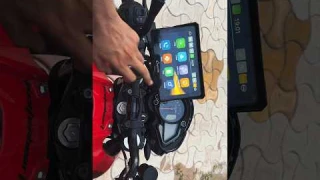Carpuride Motorcycle stereo & navigator test 🔥