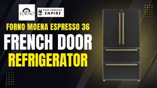 Forno Moena Espresso 36  French Door Refrigerator Model: FFRBI1820 36BLK