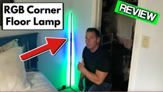 RGB Corner Floor Lamp