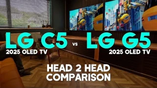 LG C5 OLED vs LG G5 OLED Head to Head Comparison