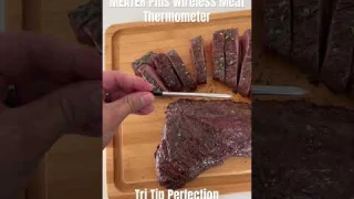 MEATER Plus Wireless Meat Thermometer Review #meater #meatthermometer #cooking #tritip #meat #grill