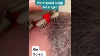 10 Second Review Waterproof Scalp Massager