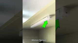 Unboxing Motion Sensor LED Light - Intelligent Sense Lamp #shorts