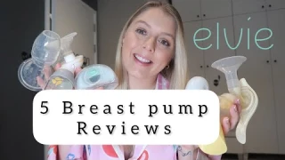 Honest Breast Pump Review on 5 Pumps! #breastfeeding #pumping #medela