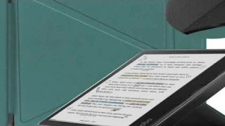 For Kobo Libra Colour Case 2024 7 Inch Multi-folding Stand Soft TPU Back Smart Shell for Kobo Libra