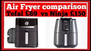 Tefal vs. Ninja Air Fryer, cooking and comparison test