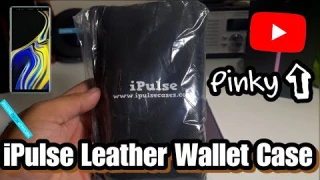 iPulse Galaxy Note 9 Leather Wallet Case! A Must Have For Your Fancy Days!