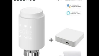 Review Tuya Smart ZigBee Radiator Actuator TRV Programmable Thermostatic 2024
