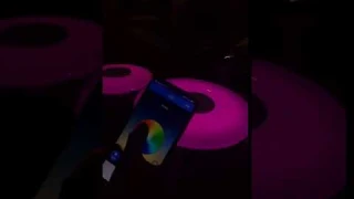 Sync Ceiling light RGB with speaker by bluetooth