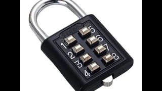 EGFirtor 8 Digits Password Code Combination Padlock