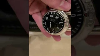 How to Unlock/Open a Master Lock