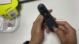 Unboxing Logitech R500s Laser Presentation Remote