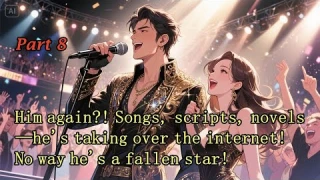 P8.Him again?! Songs, scripts, novels—he's taking over the internet! No way he's a fallen star!