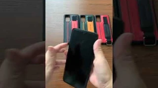 PU Leather Bracket Wristband Hand Strap Card Holder Case for Samsung Galaxy Note 20 & S20 Series
