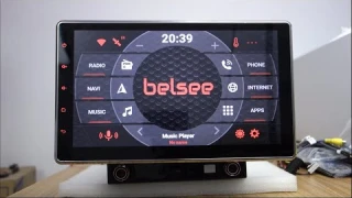 Belsee Review 10.1 Inch IPS Touch Screen Android 8.0 Universal Car Stereo Radio System DSP Amplifier