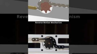 Mechanism for Reverse Motion 🔄😇 #newdesign #chain #mechanism #mechanical #engineering #cadcam