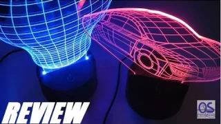 REVIEW: Rainbolights 3D Illusion Holographic LED Night Lights!
