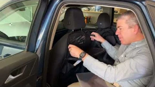 ⭕🔥⭕ LUCMO Car Backseat Organizer with Tablet Holder Unboxing and Review! ✅  #productreview #unboxing