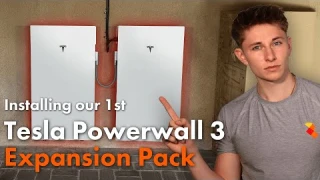 Installing Our First Tesla Powerwall 3 DC Expansion Pack - Expansion Pack Review