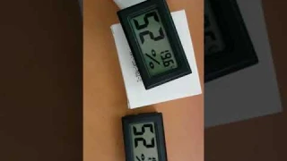 Mini Digital LCD Temperature Sensor Humidity Meter Thermometer Hygrometer from GearBest