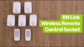 BN-LINK Wireless Remote Control Socket 5x2