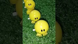 🌈😊 AWESOME SMILEY WIND UP TOY 2 #smiley #toys #windup