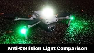 Anti-Collision Strobes for Drones at Night - VIFLY vs LUME CUBE
