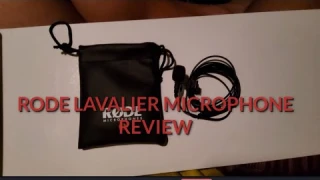 Rode Lavalier microphone review *Small amount of video has the Rode WirelessGo's audio*