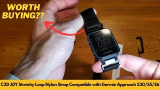 Garmin Approach S20/S5/S6 Replacement Band Review and Demo | Worth Buying?