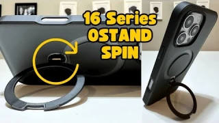 Torras 360 Rotating Ostand Spin Case for iPhone 16 Series | Full Review + Demo