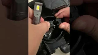 How to install the LED headlight H7 by yourself for saving money?