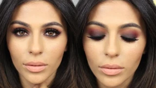 Fall Makeup  + Sunset Eyeshadow | Eye Makeup Tutorial | Teni Panosian