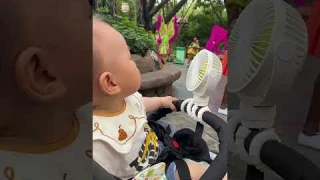 JisuLife Stroller Fan Life1 FA24 Review - Baby Stroller Cooling Clip #personalfan