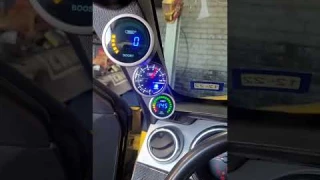 #mustang #saleen custom gauges install