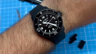 Swatch X Blancpain [Ocean of Storms] - Rubber Straps by Monstraps & Watch&Style